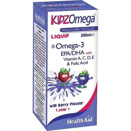 Kidz Omega Liquid 200ml, Healthaid