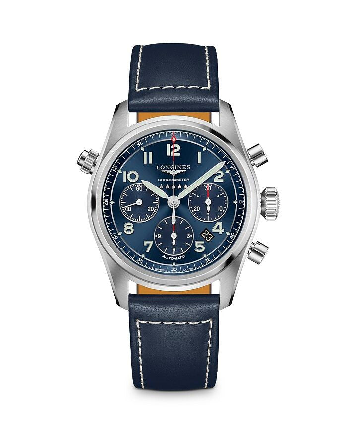 Longines Spirit Chronograph Watch, 42 mm