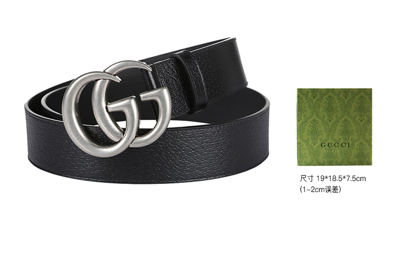 Gucci Men's Leather Belt, Gift Box Style