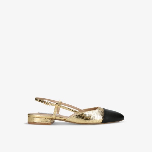 Belinda Steve Madden Open Heel Shoes, Gold