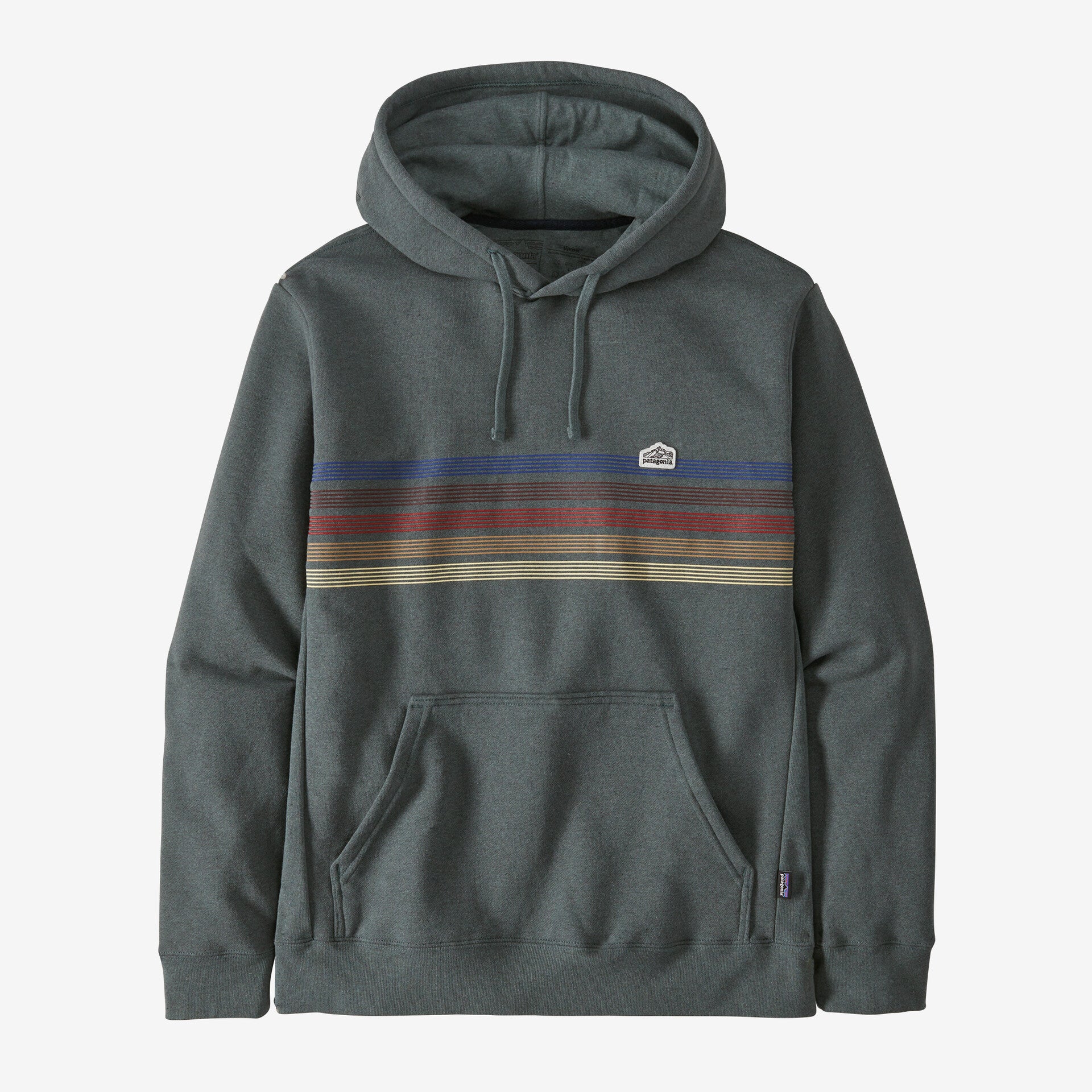 سويت شيرت Uprisal Line Ridge Stripe Patagonia Logo، أخضر جديد