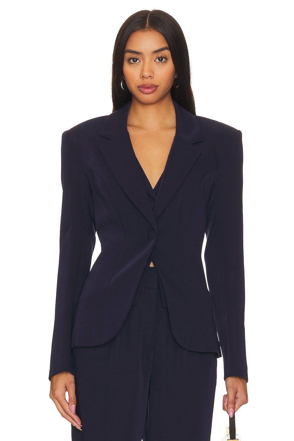 Lovers and Friends x Rachel Colette Blazer, Navy Blue