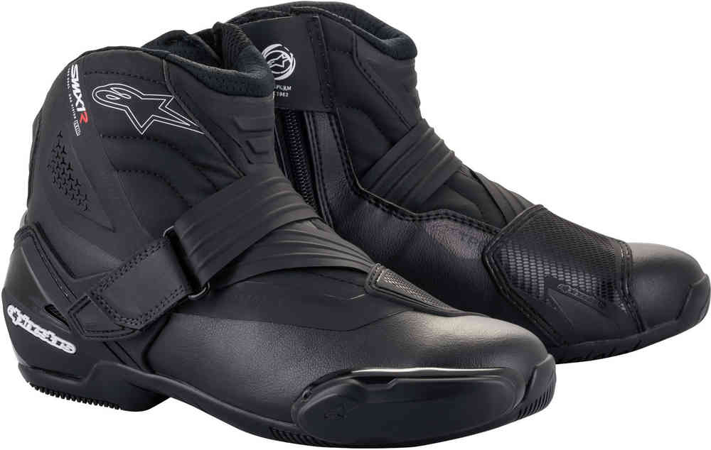 حذاء دراجات نارية SM-1 R V2 Alpinestars، أسود