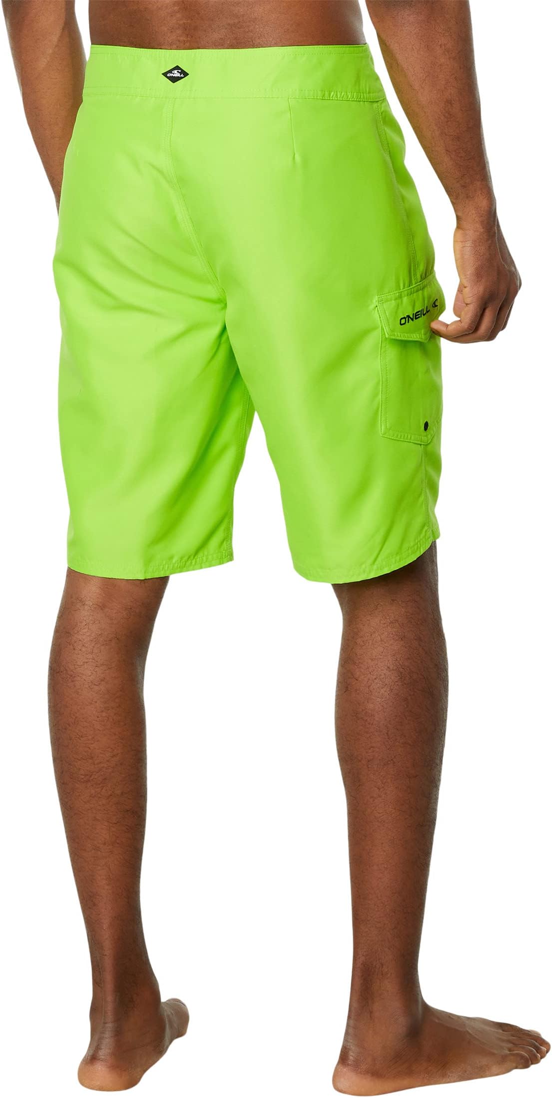 Santa Cruz Solid 2.0 O'Neill Board Shorts in Neon Green