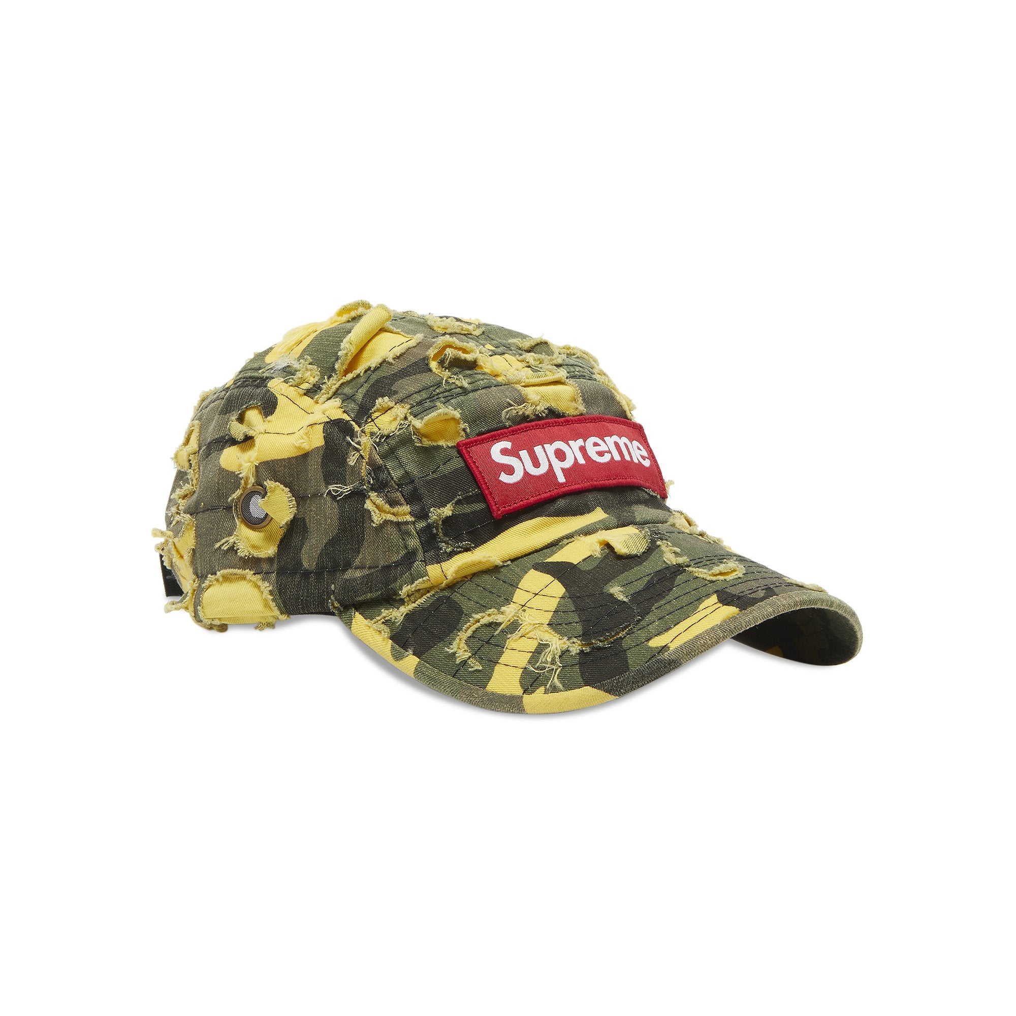 Supreme x Griffin Camp Yellow Camo Cap