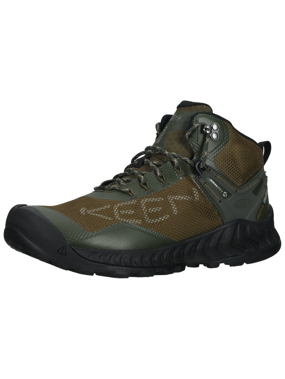 KEEN Nxis Evo boots, khaki/dark green