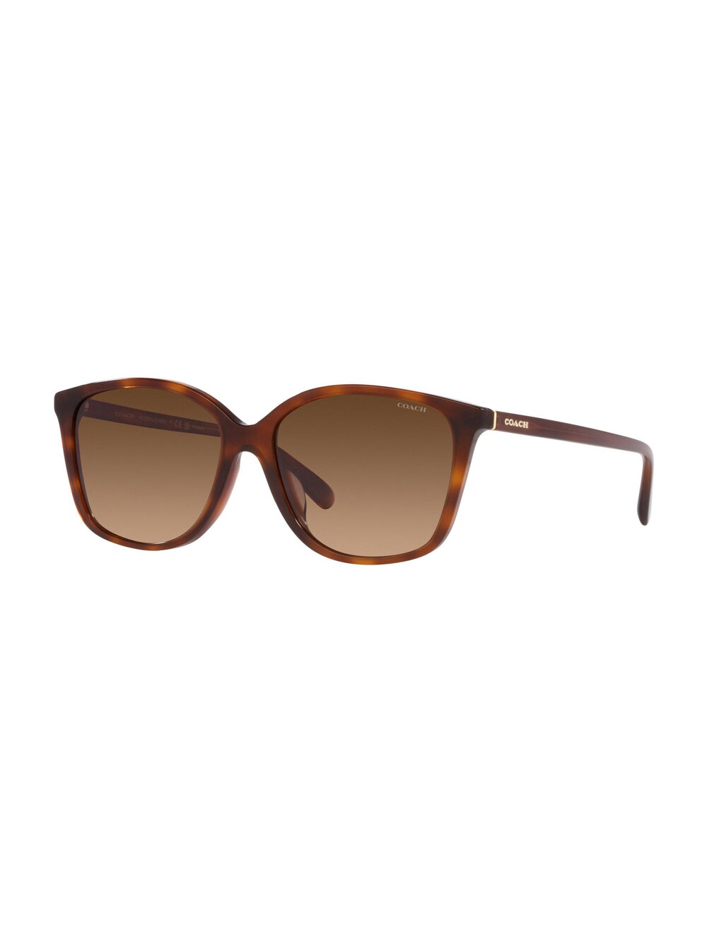 COACH sunglasses, caramel/cognac