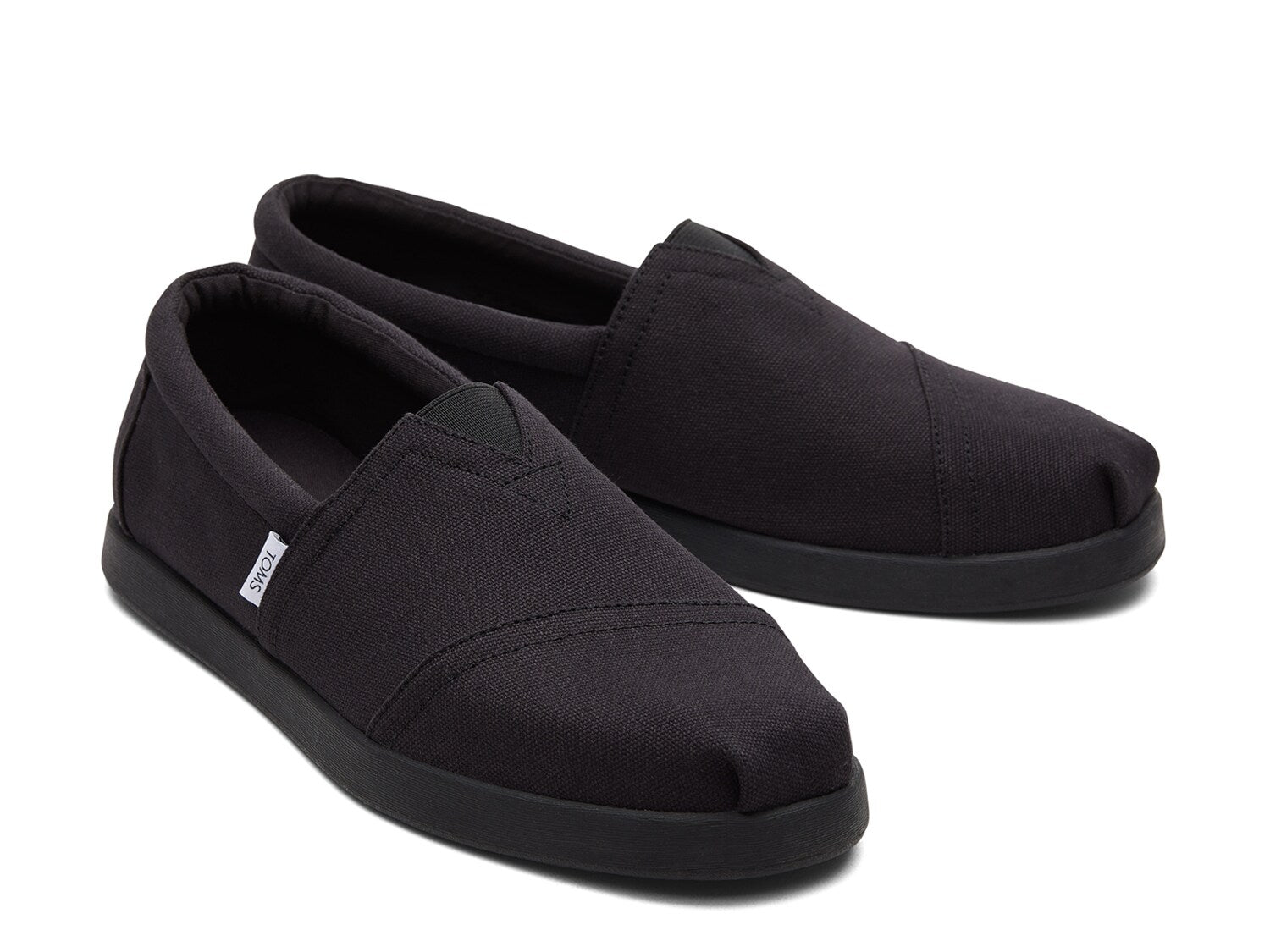 Men's slip-ons Toms Alpargata Espadrille, black