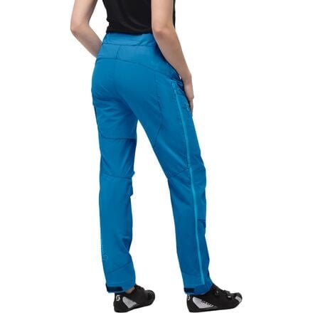 Fjora Flex1 women's Norrona trousers, Mykonos Blue