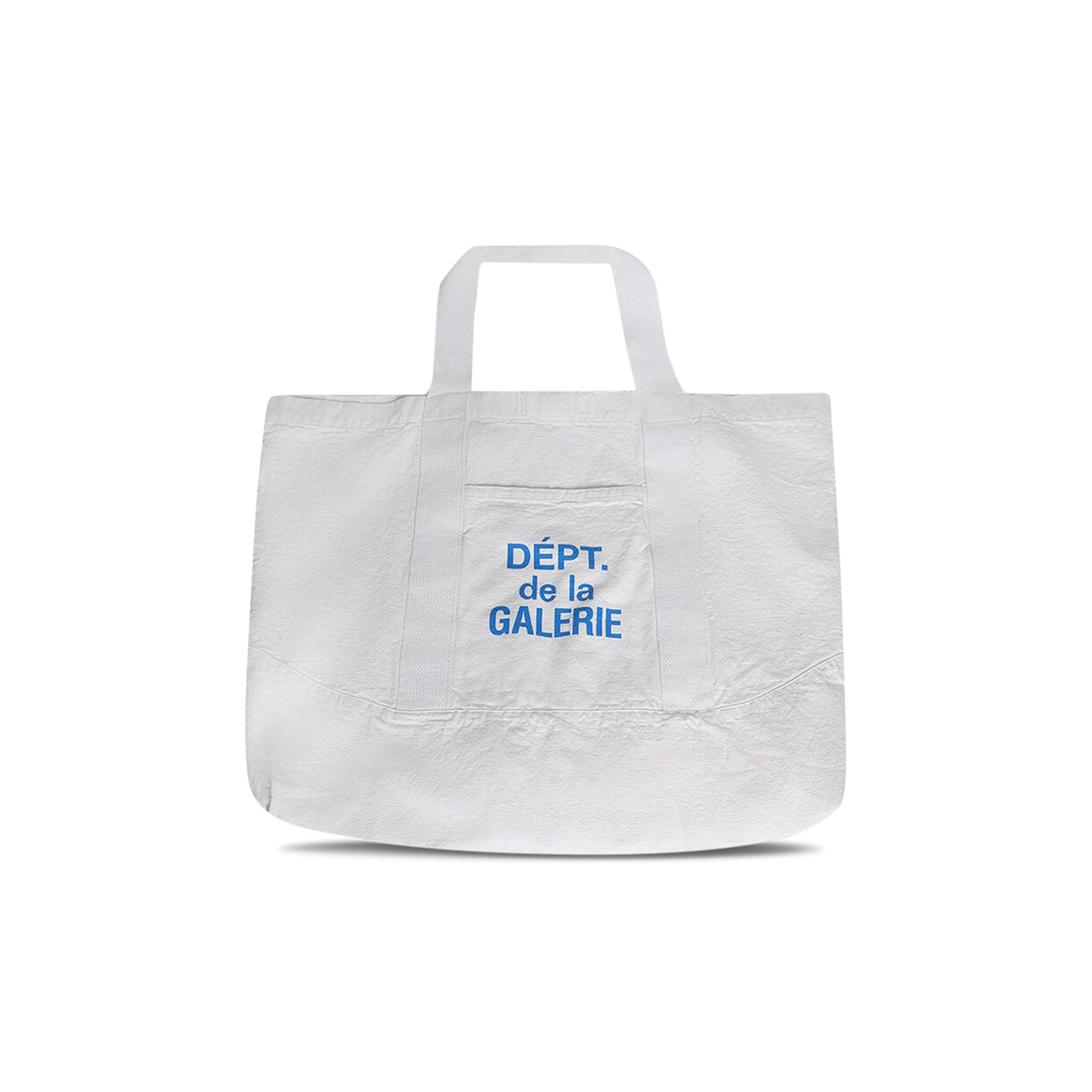 Gallery Dept Logo Canvas Tote Bag. White