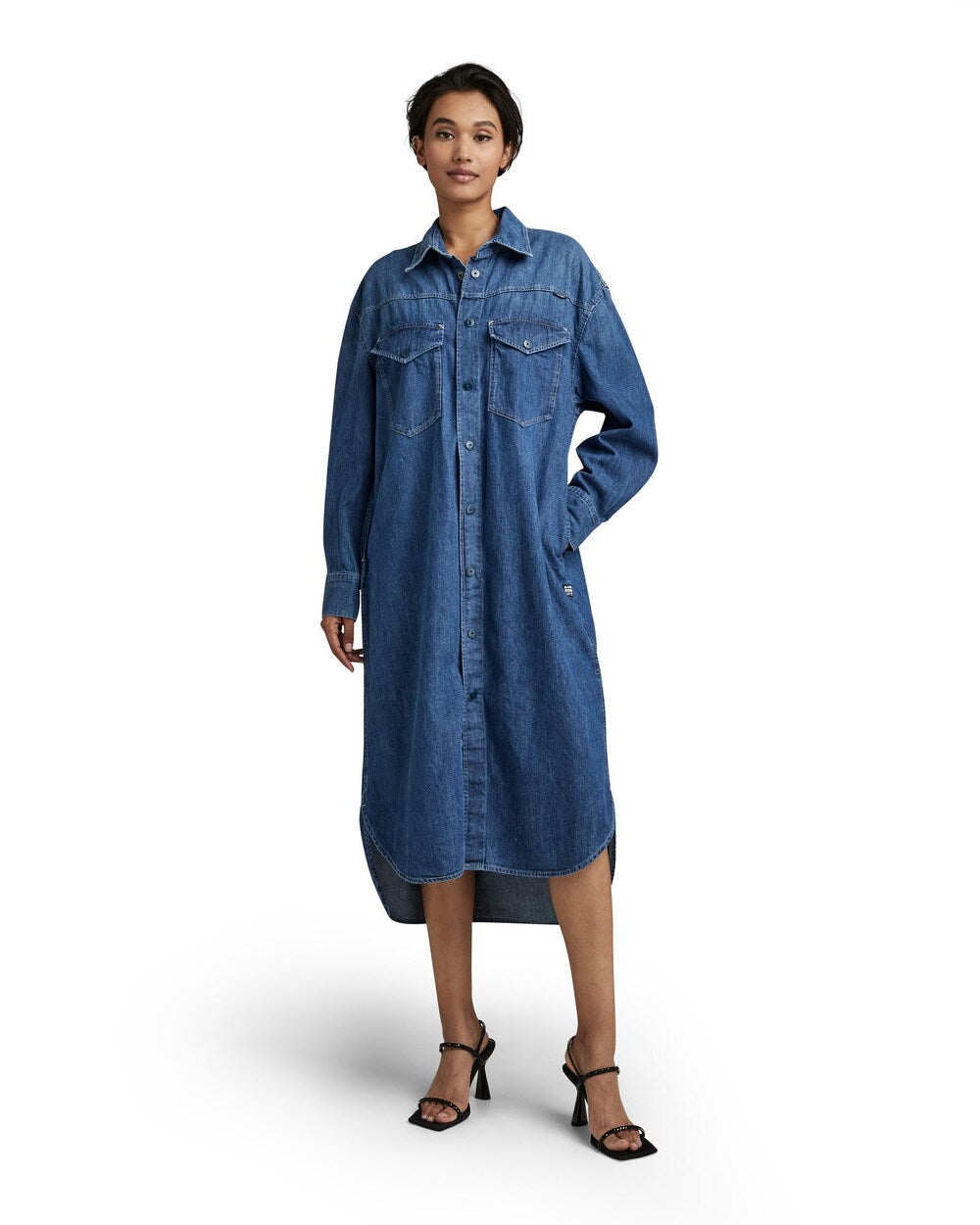 Shirt-dress G-Star RAW, blue