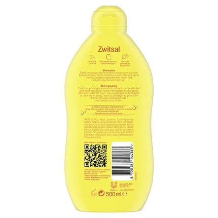 Baby shampoo with Anti-Pick formula 500ml, Zwitsal