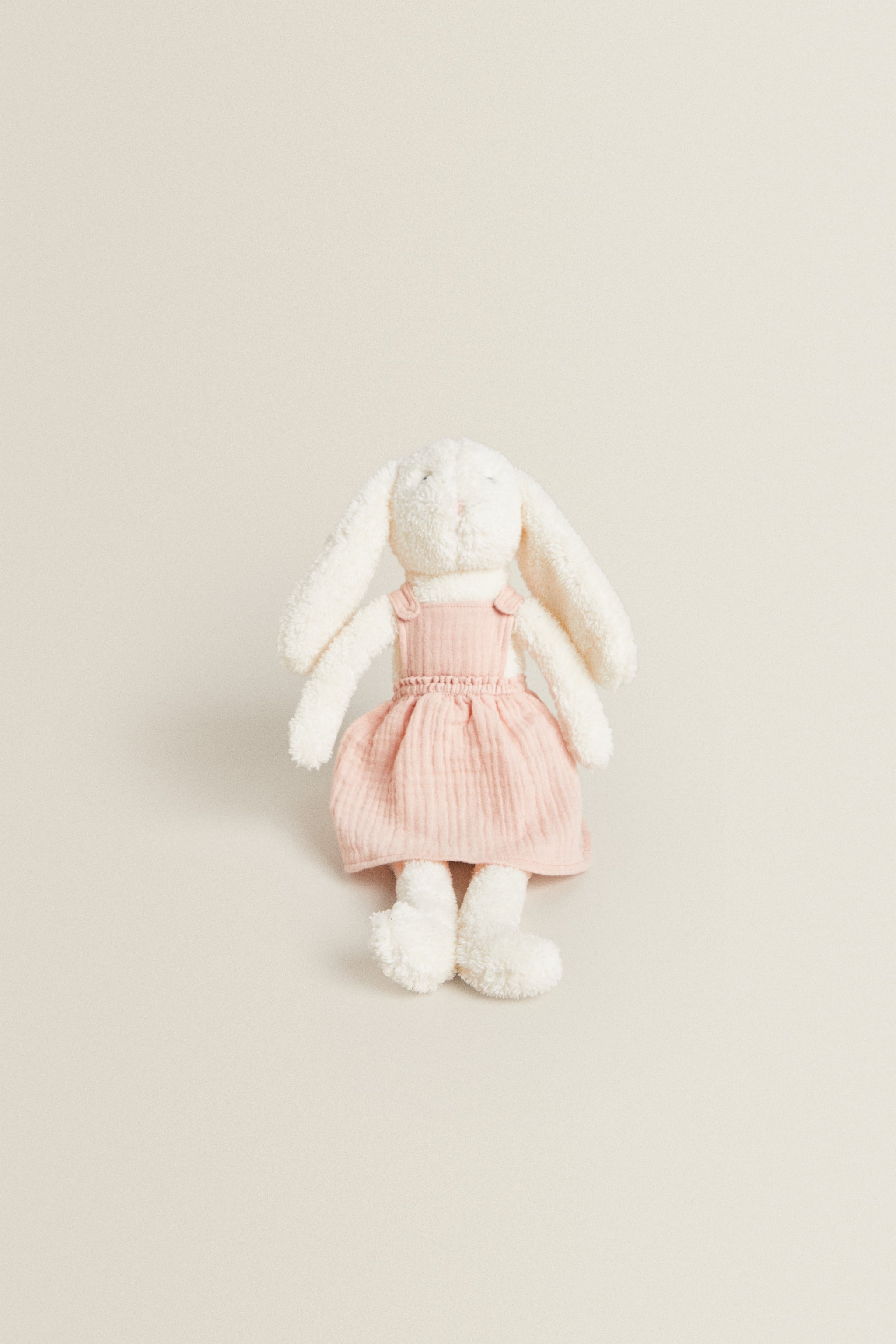 Rabbit soft toy Zara, oyster white