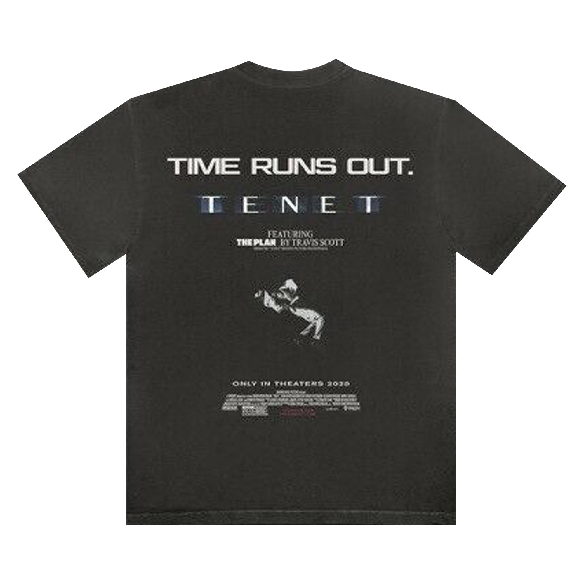 Black Cactus Jack T-Shirt by Travis Scott For Tenet