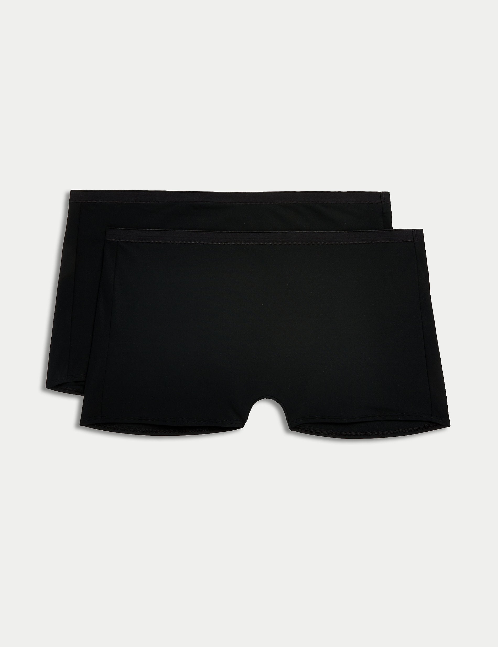 2 pairs of Light Control shorts without VPL Marks & Spencer, black