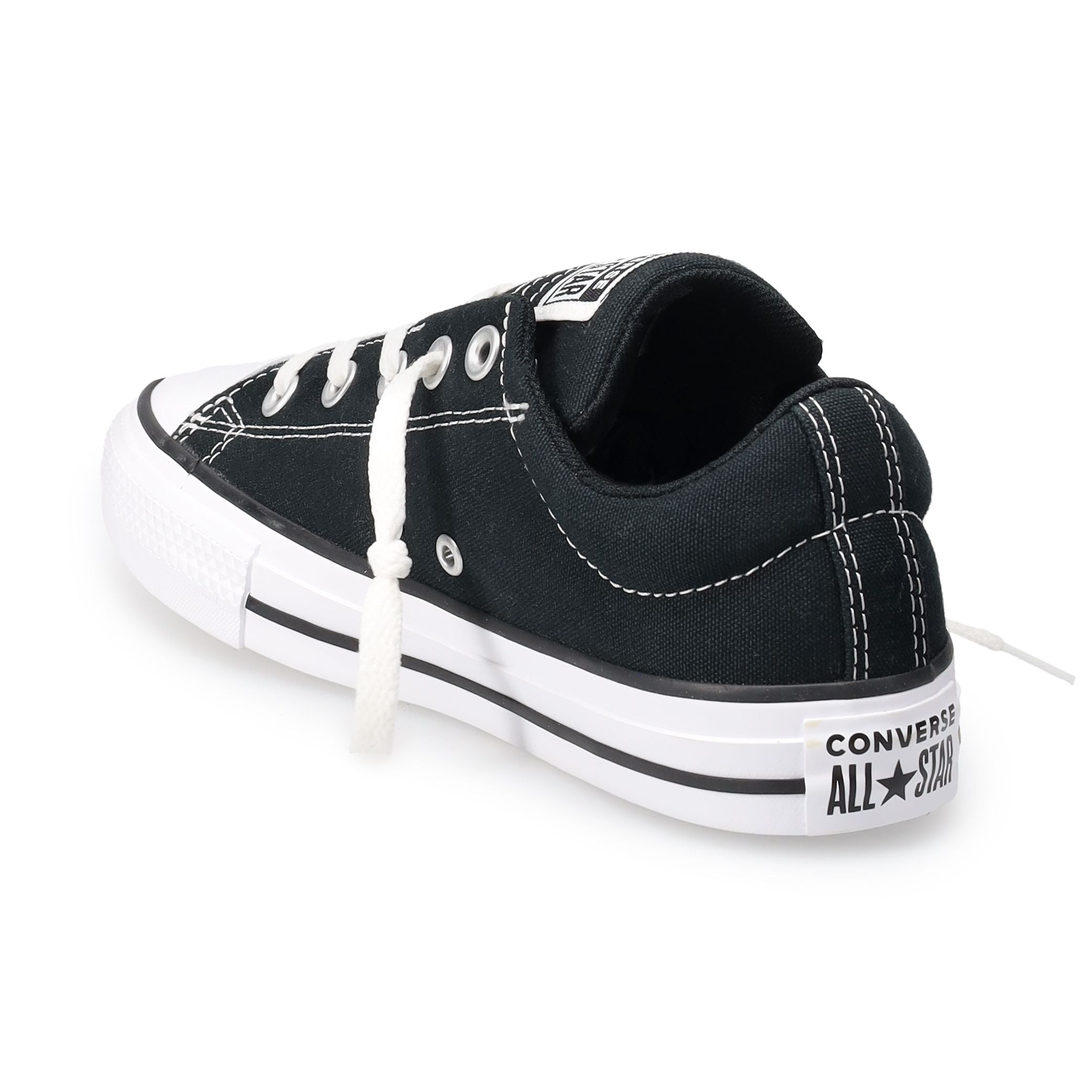 Converse Chuck Taylor All Star Street Big Kid Converse Children's Slip-on Sneakers for Boys, White