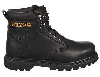 Caterpillar Men's Second Shift Lace-up Work Boot with Medium/Wide Soft Toe ,  black