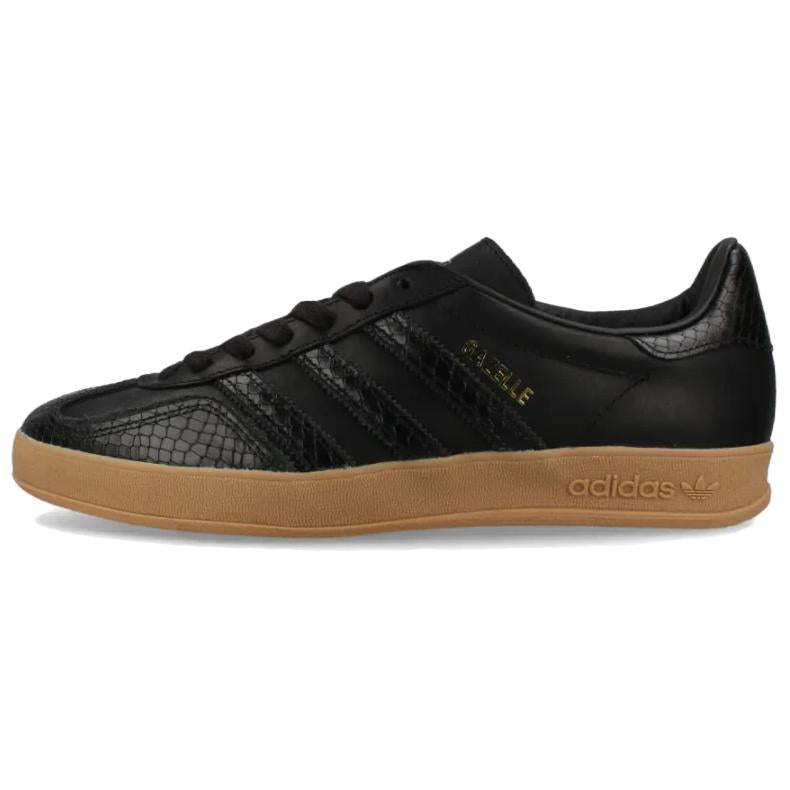 Adidas Gazelle Indoor 'Snakeskin Pack' Sneakers, Black