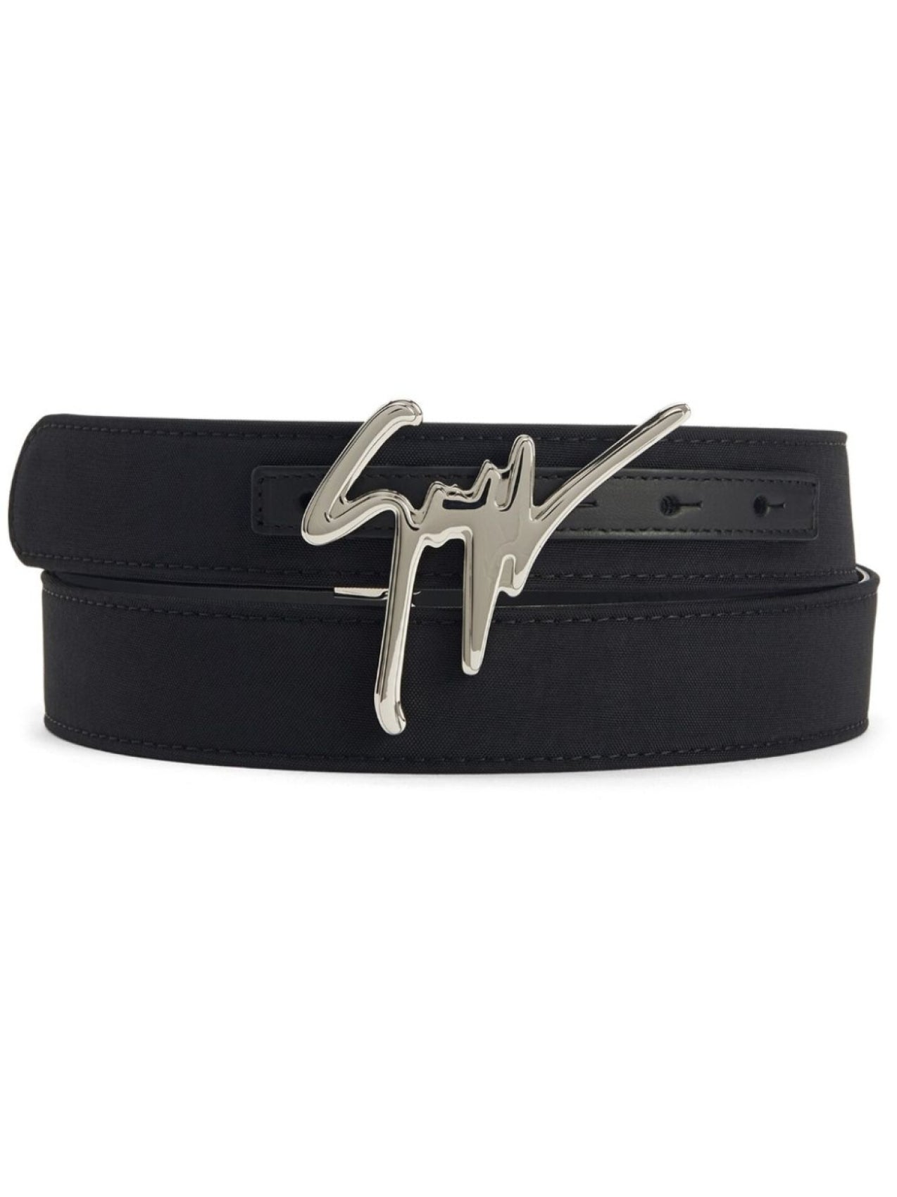 Giuseppe Zanotti Giuseppe Logo Belt Black