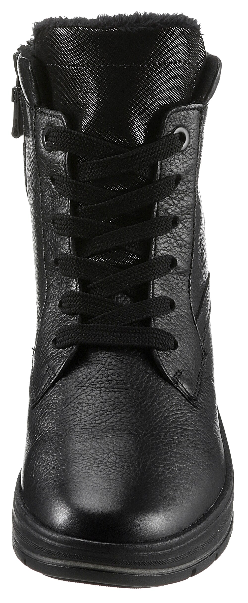 Ara lace-up boots, black