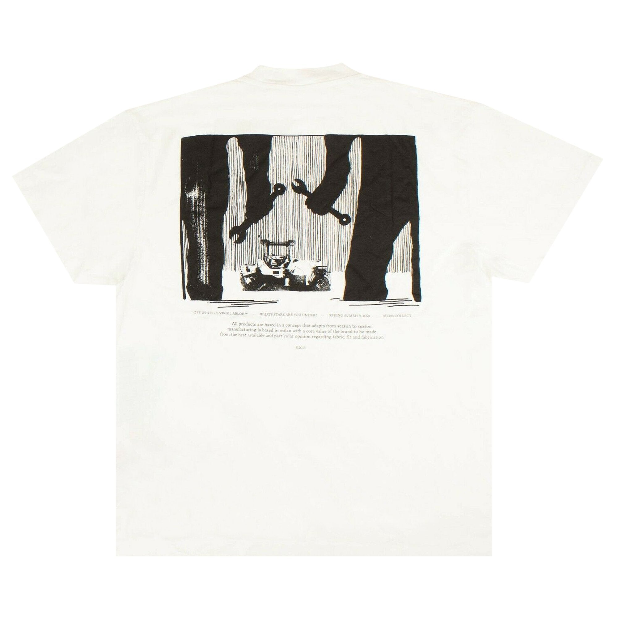 Off-White Shadow Short Sleeve T-Shirt, White