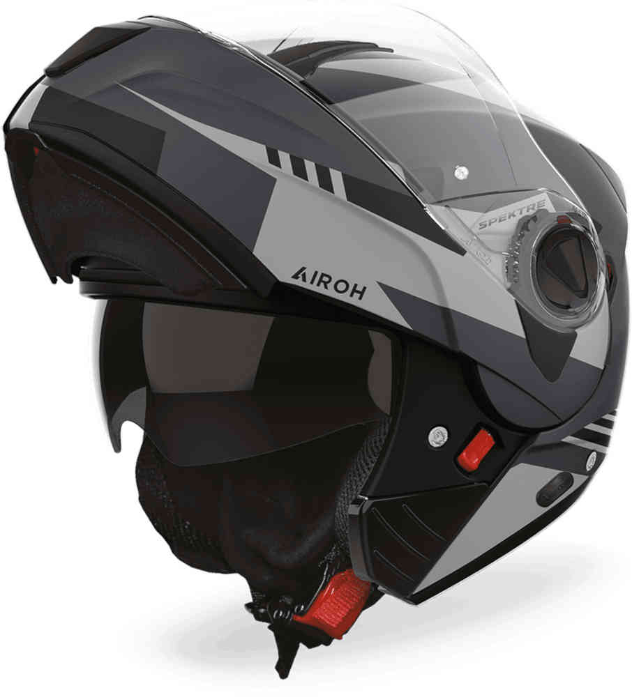 Specter Airoh smart helmet, anthracite matte