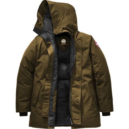 Chateau Down men's Canada Goose parka, green