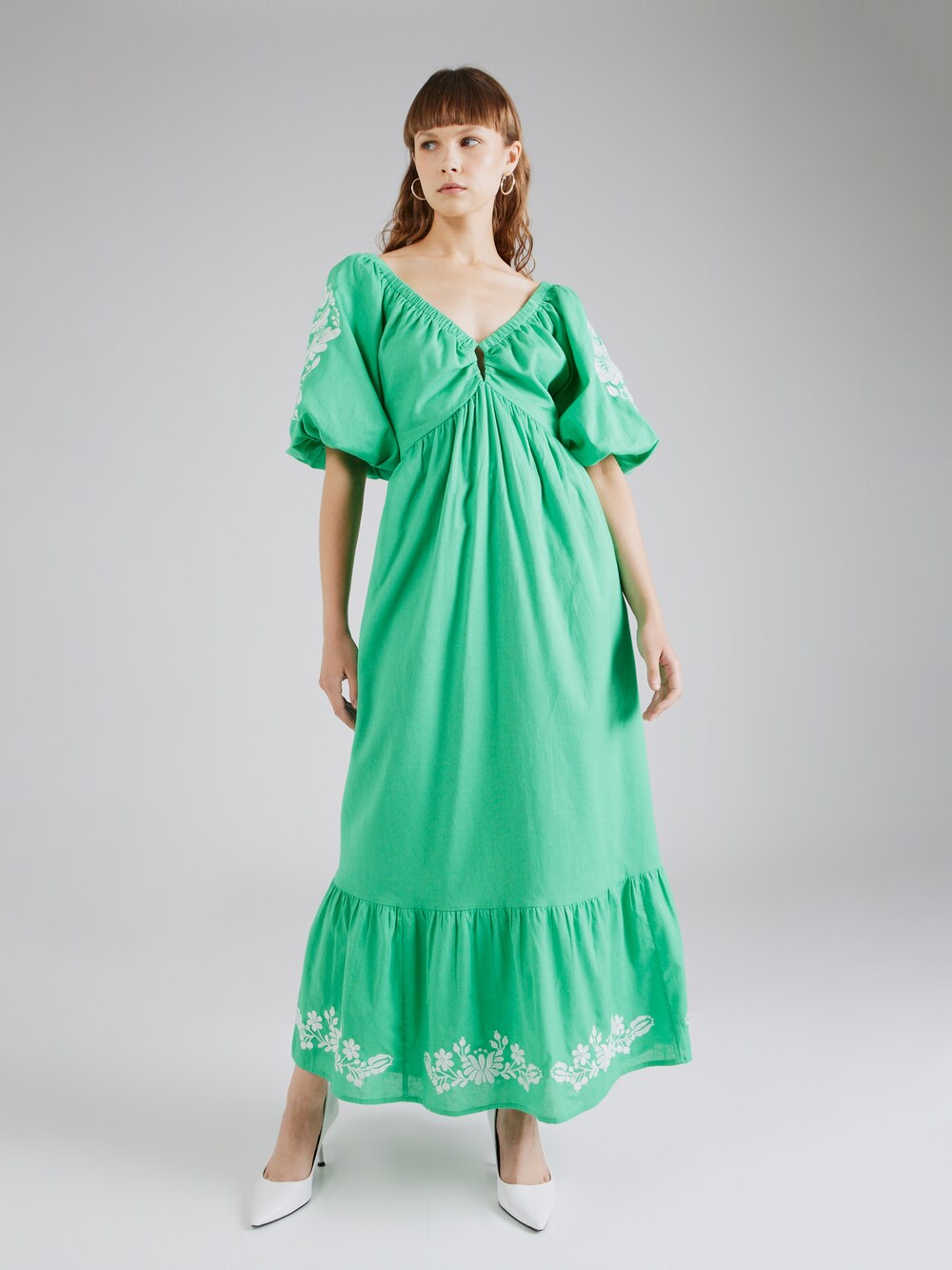 Warehouse dress, jade