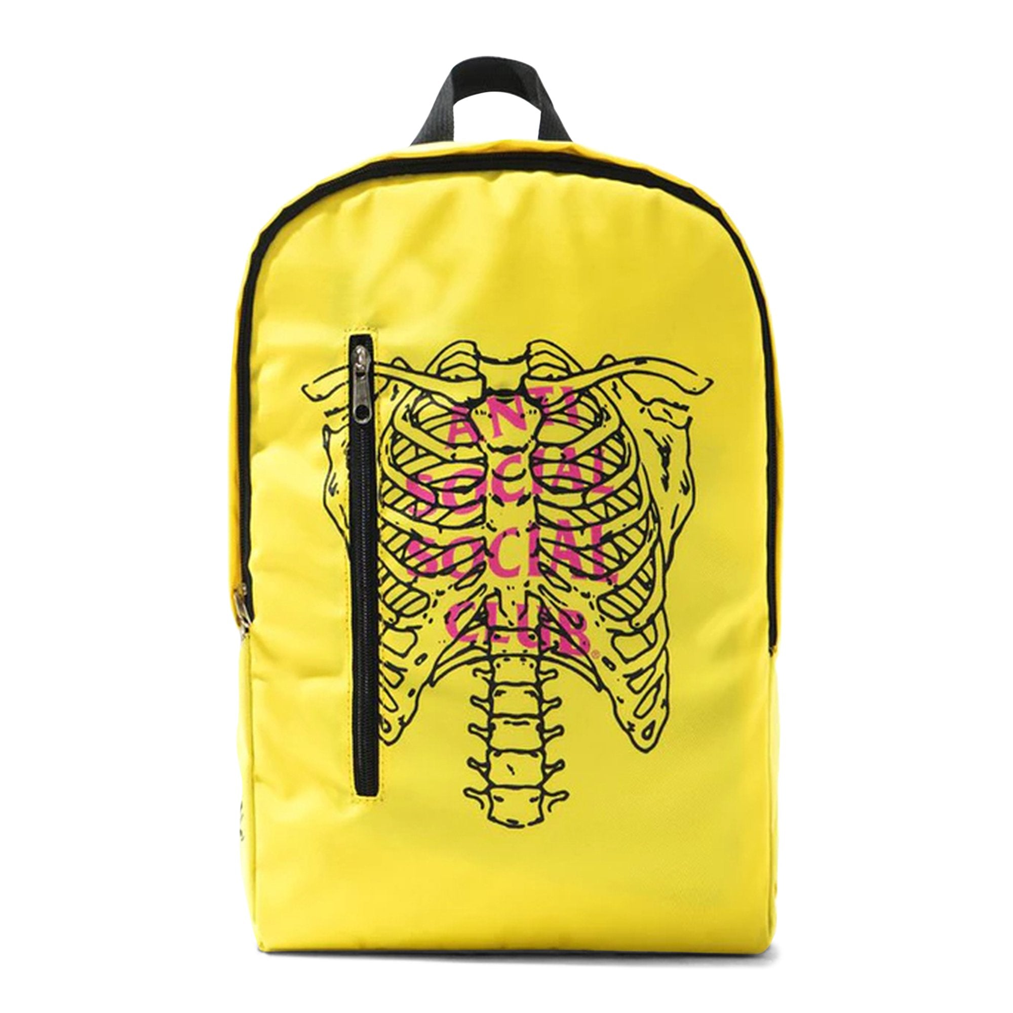 Anti Social Social Club Small Broken Backpack, Yellow