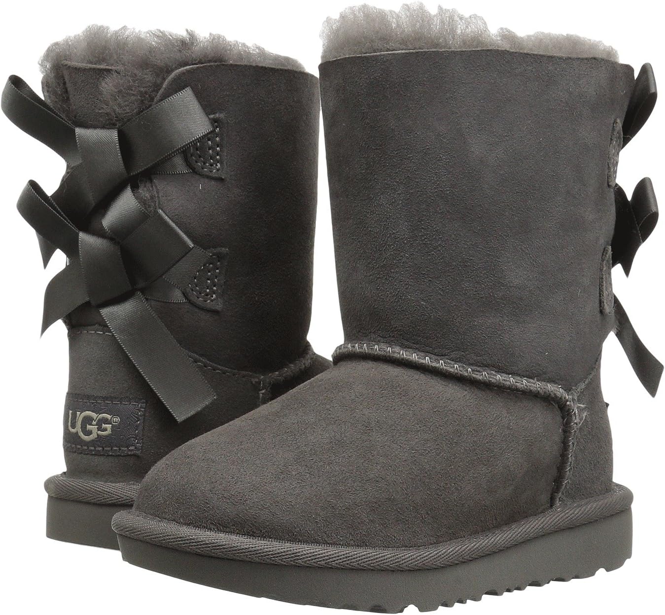 Bailey Bow II boots (Toddler/Little Kid) UGG, gray