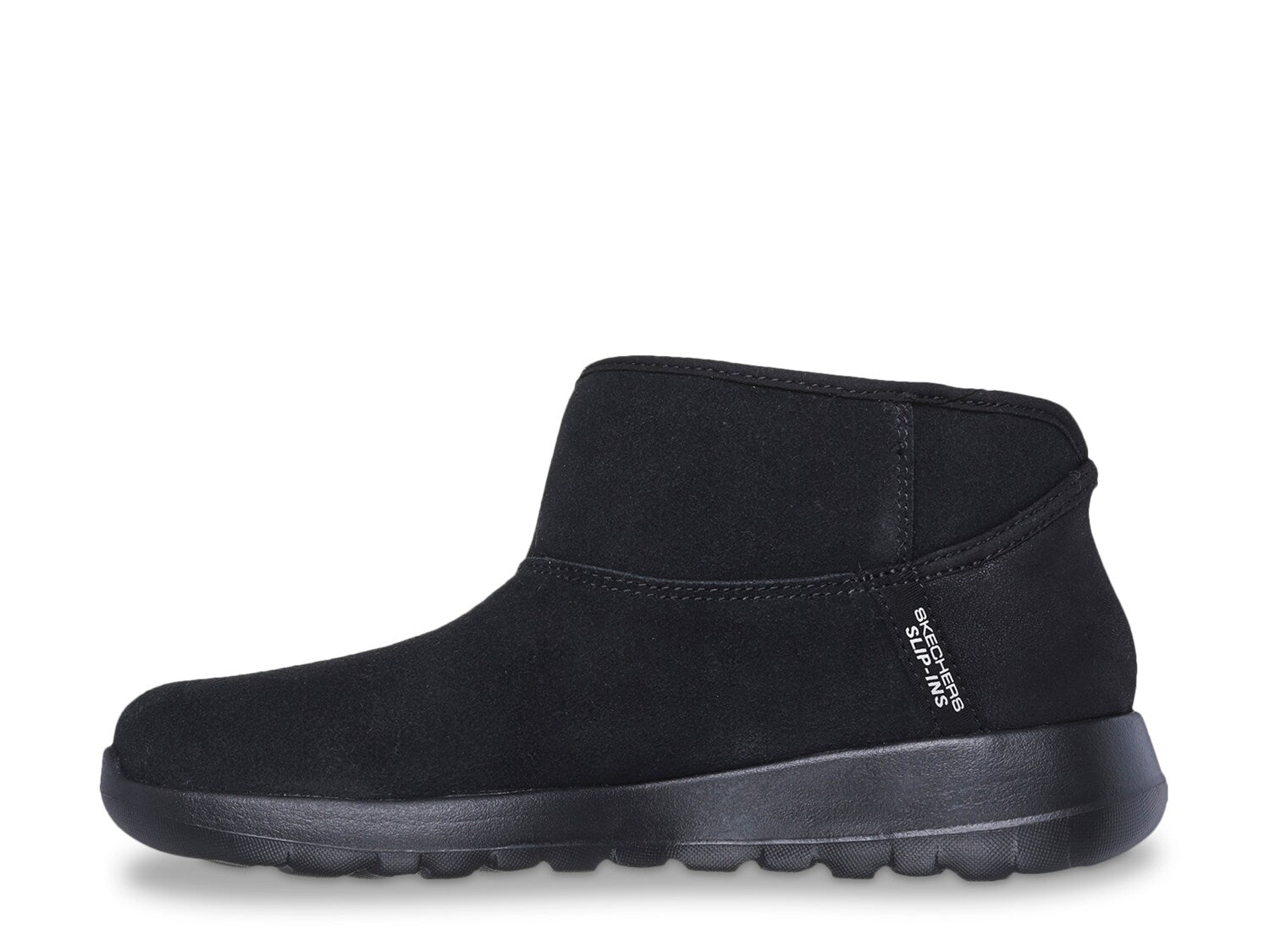 حذاء Skechers On-The-Go Joy Always Cozy Bootie Slip-on باللون الأسود