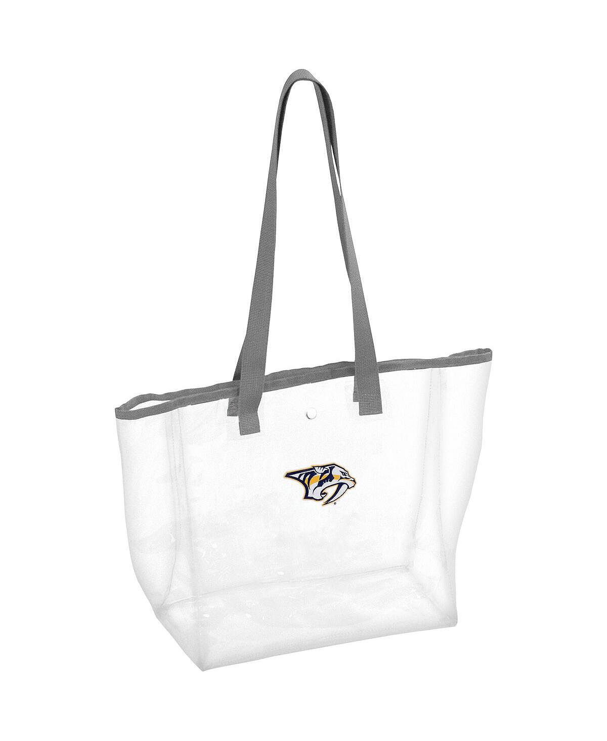 Women's Nashville Predators Stadium Logo Brands Clear Tote Bag