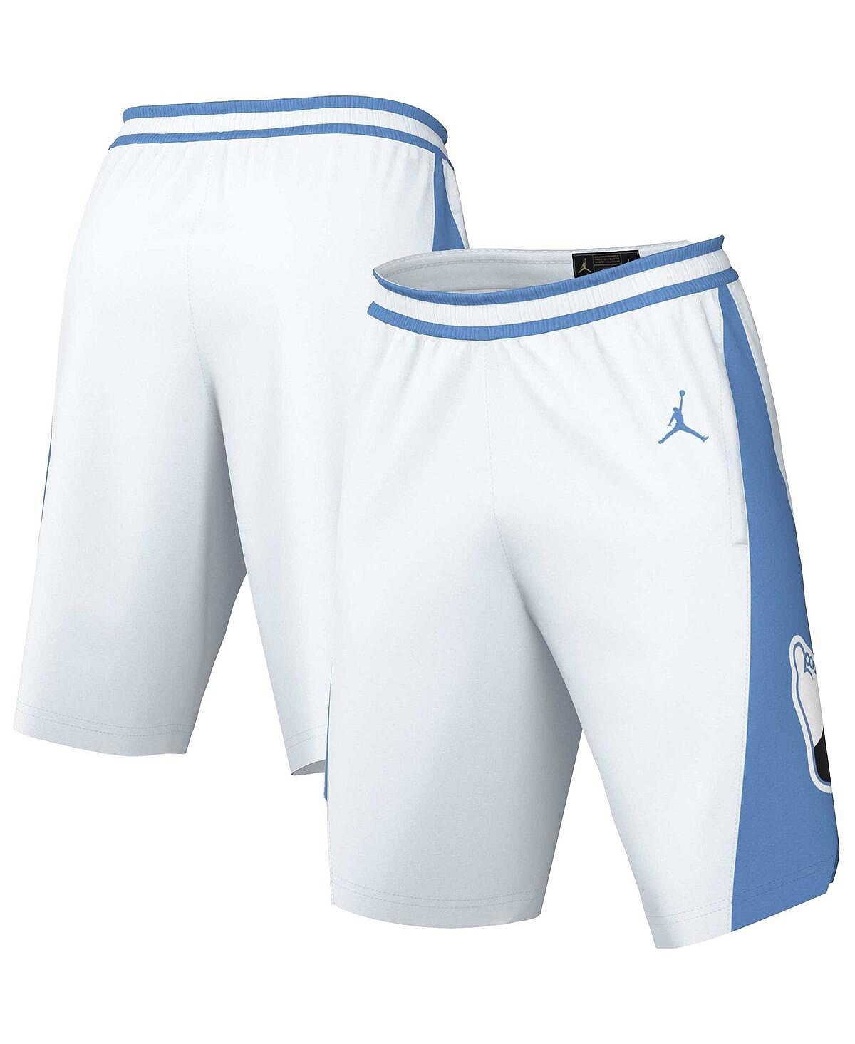 North Carolina Tar Heels Limited Jordan Men's Retro White Blue Carolina Shorts