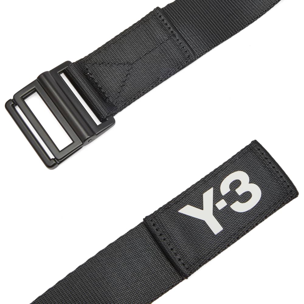 Classic belt with Y-3 logo, black