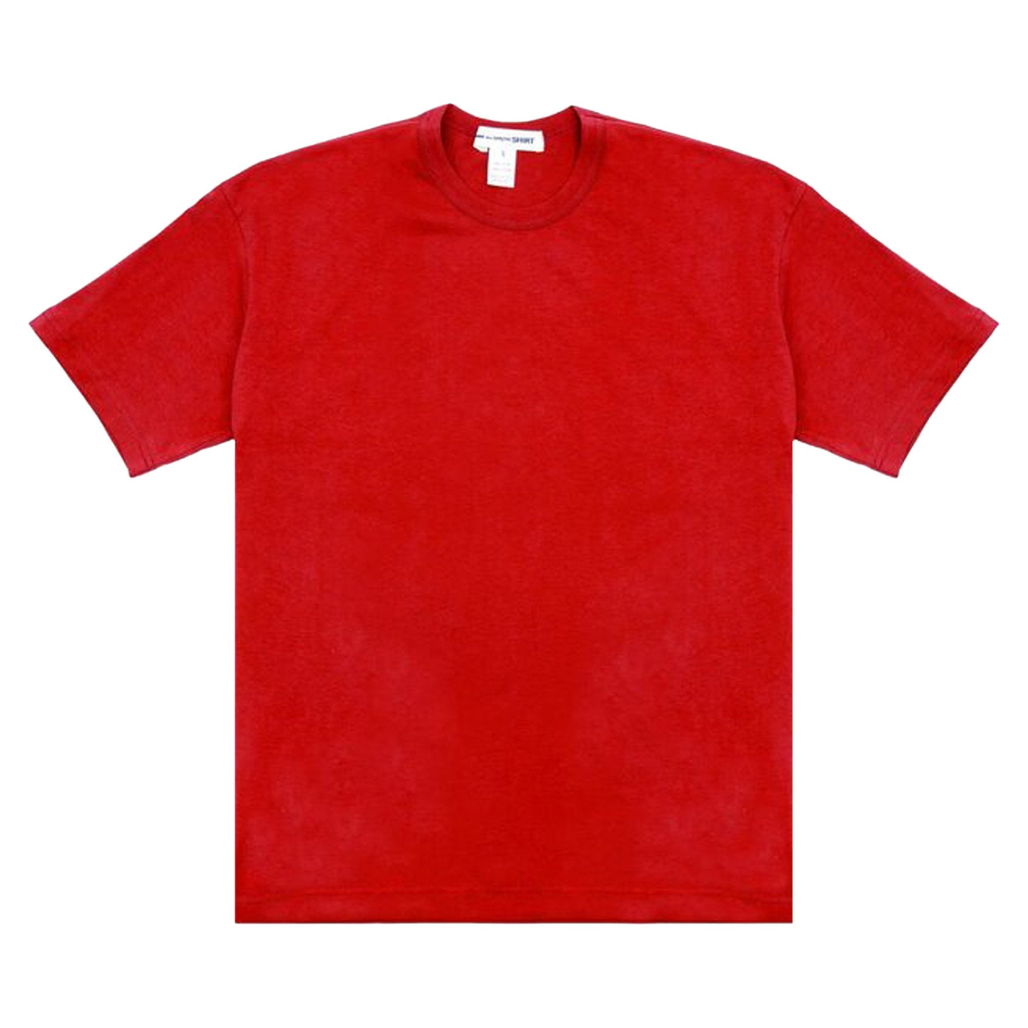 Comme des Garçons SHIRT Red knitted shirt