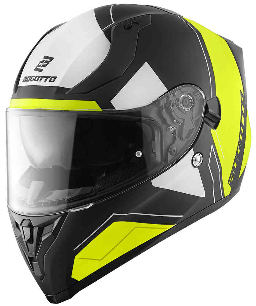 V128 Strahd Bogotto Helmet, matte black/yellow