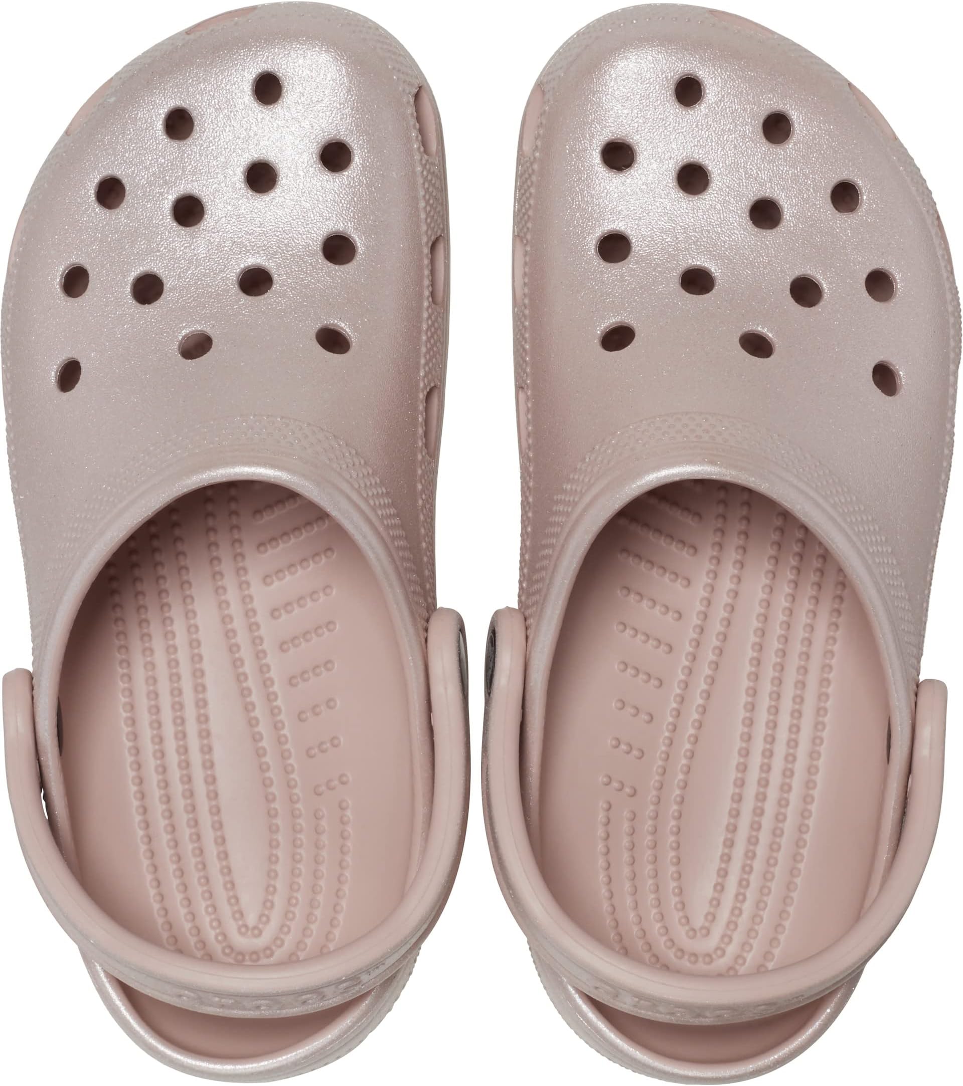 Classic Clog - Glitter Crocs, Pink Clay Simmer