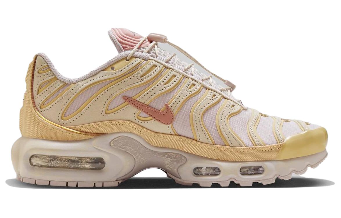 Nike Air Max Plus Lifestyle Low Top Pastel Yellow Unisex Sneakers