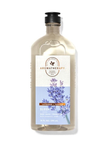 Lavender Vanilla Body Gel & Bubble Bath, 10 fl oz / 295 mL, Bath and Body Works