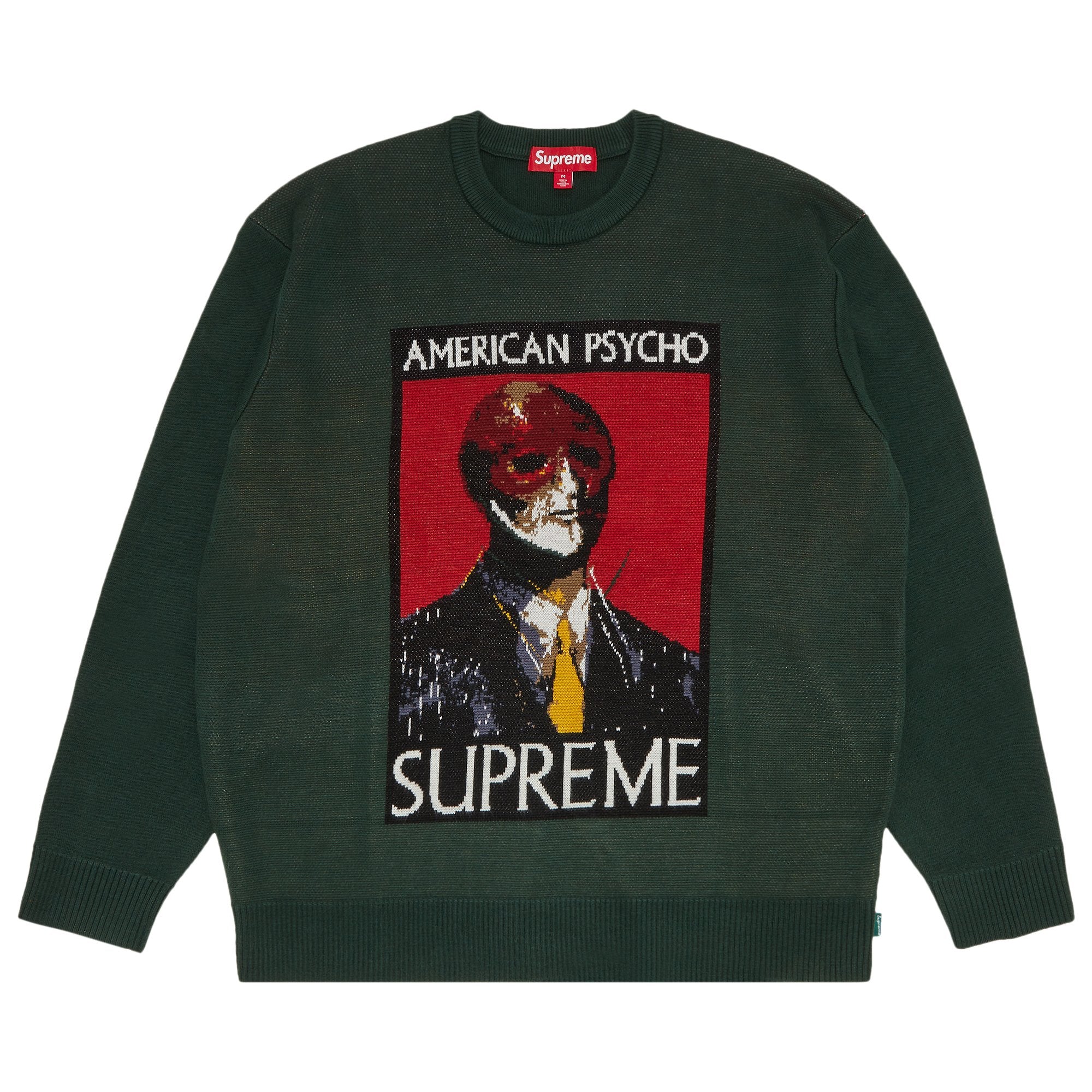 Supreme American Psycho Sweater, Green