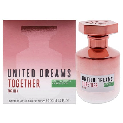 United Dreams Together Women Edt spray 1.7 oz, United Colors Of Benetton