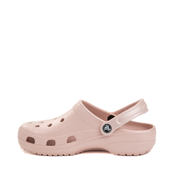 Crocs classic glitter clogs, pink