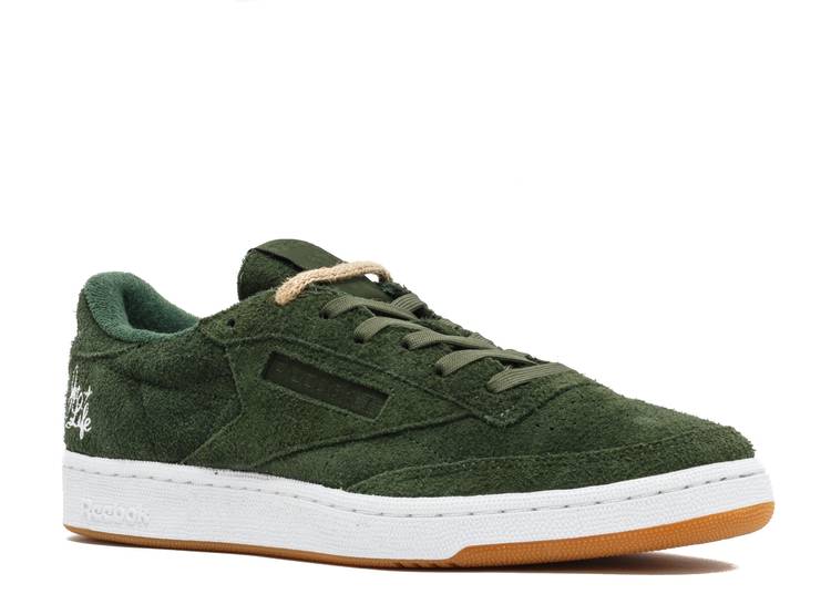 حذاء رياضي Reebok CURREN$YX CLUB C 85 'JET LIFE' باللون الأخضر