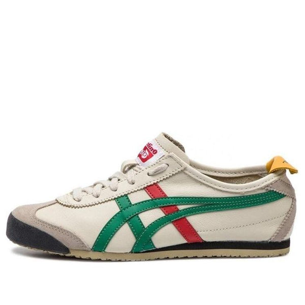 حذاء رياضي Onitsuka Tiger Mexico 66 'Cream Olive Green' باللون البيج