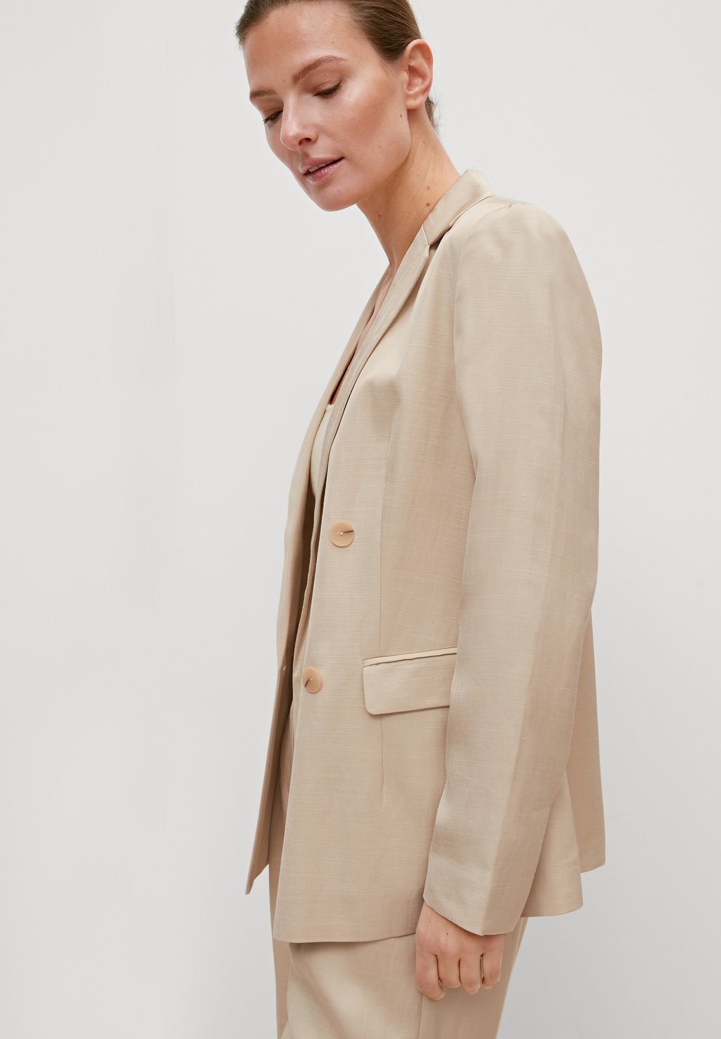 Blazer comma, beige