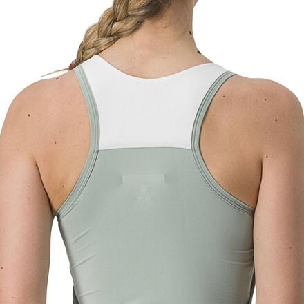 Top Jersey Solaris women's Castelli, color Defender Green/Ivory