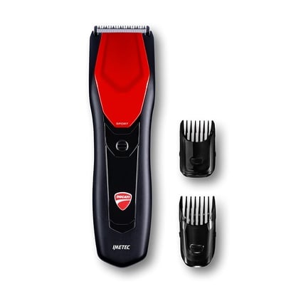 Hair clipper Ducati By Hc 719 with high-strength stainless steel blades 15 cutting settings, from 1 to 23 mm, battery-powered, Imetec