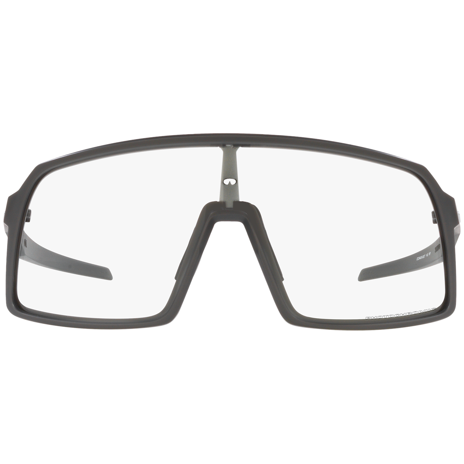 نظارات شمسية Oakley Sutro، كربون غير لامع/شفاف إلى أسود إيريديوم فوتوكروميك