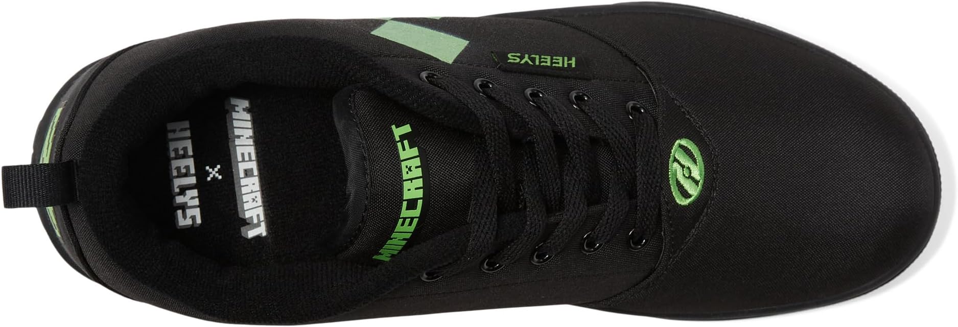 حذاء Heelys Pro 20 Minecraft باللون الأسود/الأخضر