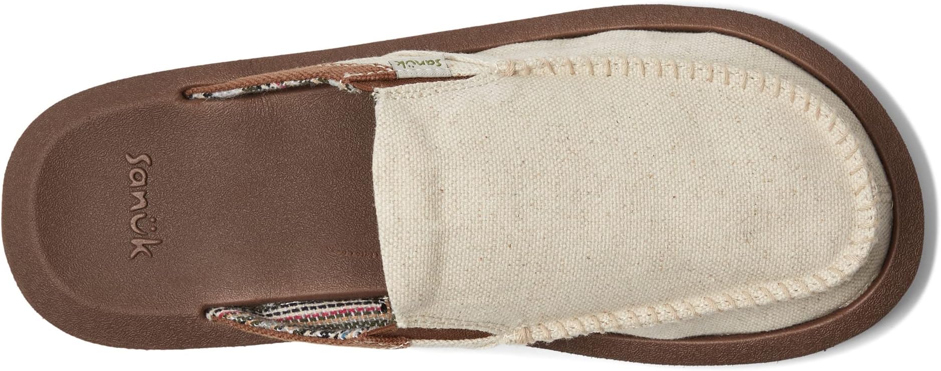 You Got My Back Soft Top Hemp Sanuk Loafers, Natural